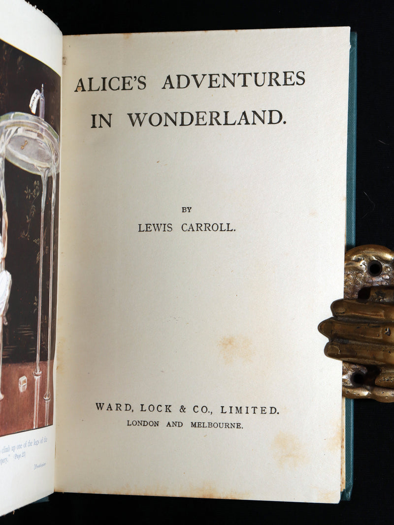 1916 Rare Book in Scarce Dust Jacket - Alice’s Adventures in Wonderland