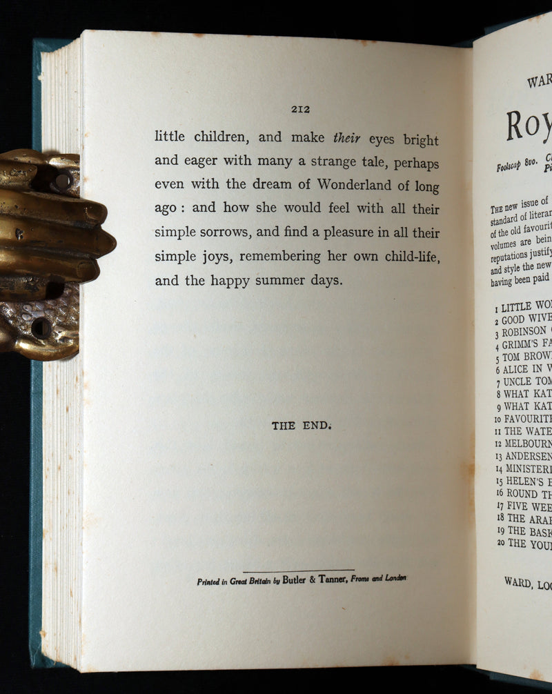 1916 Rare Book in Scarce Dust Jacket - Alice’s Adventures in Wonderland