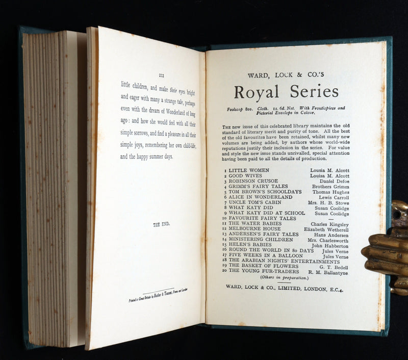 1916 Rare Book in Scarce Dust Jacket - Alice’s Adventures in Wonderland