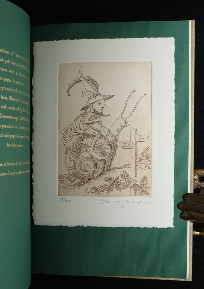 2020 Signed Limited Ed. - Letters from Fairyland by Charles van Sandwyk #46/250