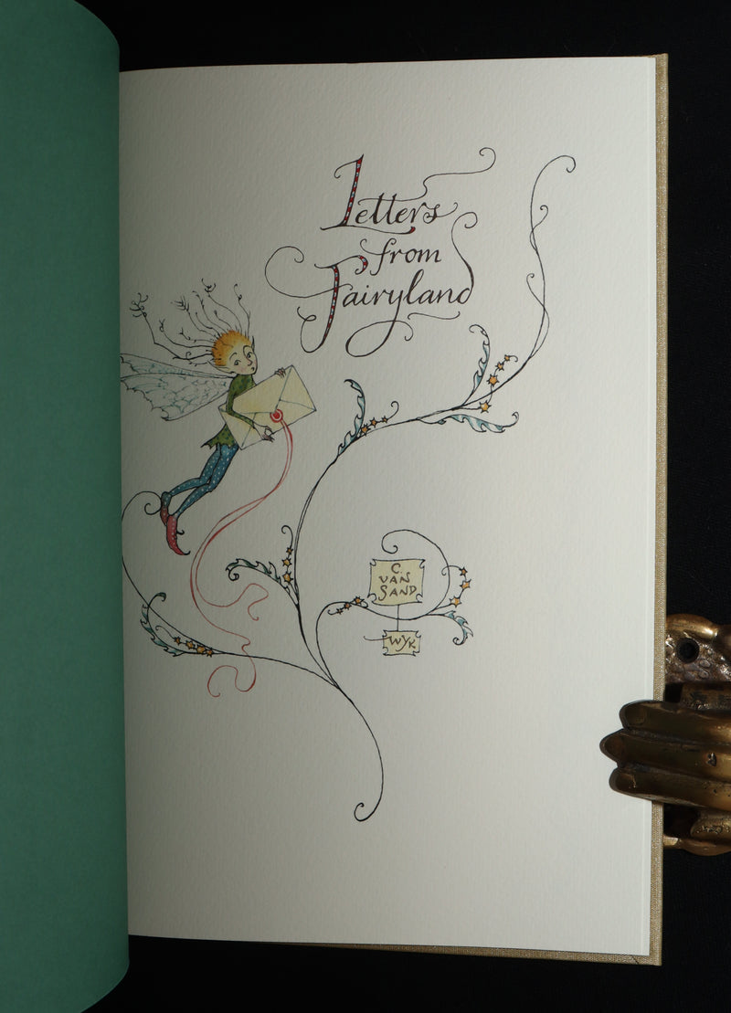 2020 Signed Limited Ed. - Letters from Fairyland by Charles van Sandwyk #46/250