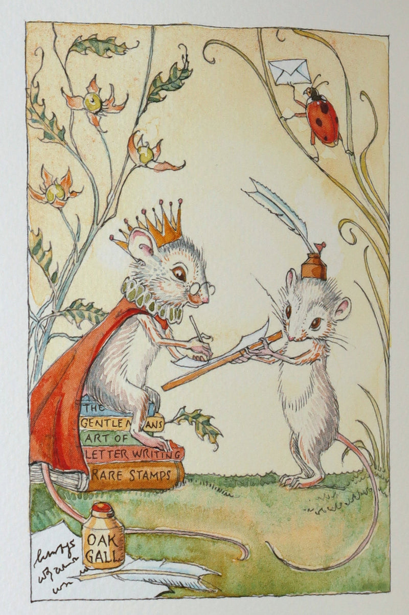 2020 Signed Limited Ed. - Letters from Fairyland by Charles van Sandwyk #46/250