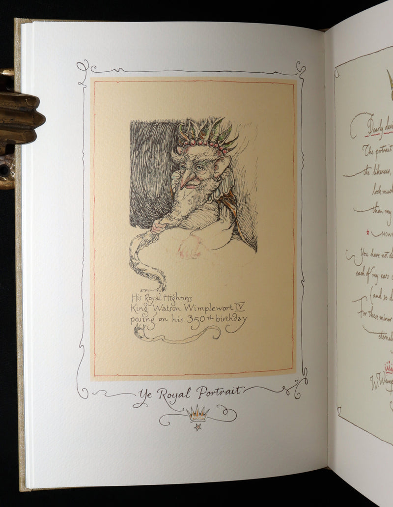 2020 Signed Limited Ed. - Letters from Fairyland by Charles van Sandwyk #46/250