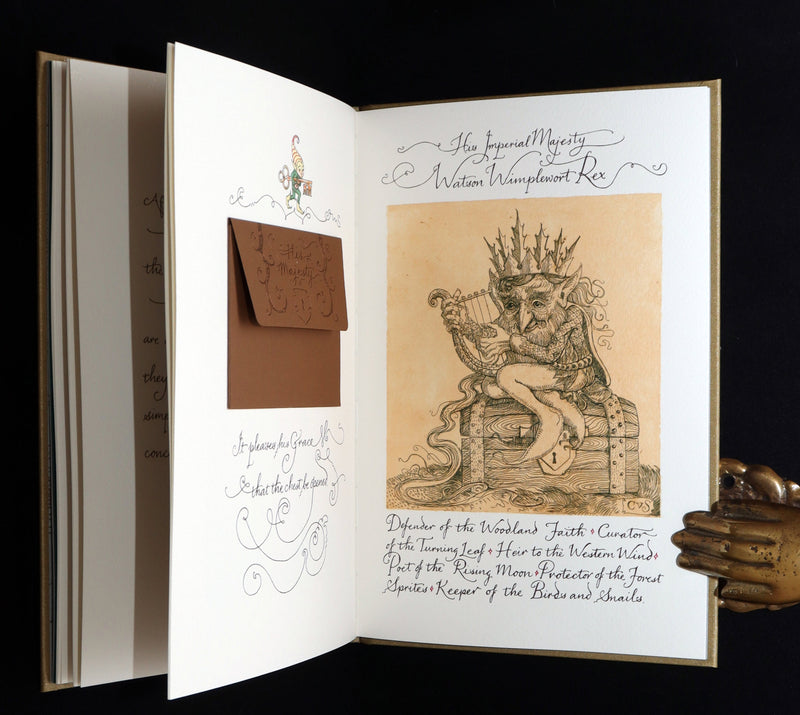 2020 Signed Limited Ed. - Letters from Fairyland by Charles van Sandwyk #46/250