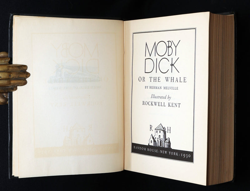 1930 Rare First Edition - Moby Dick by Melville illustrated by Rockwell Kent