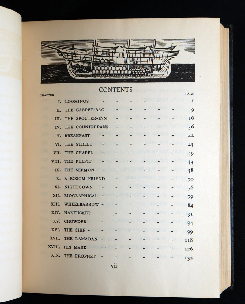 1930 Rare First Edition - Moby Dick by Melville illustrated by Rockwell Kent