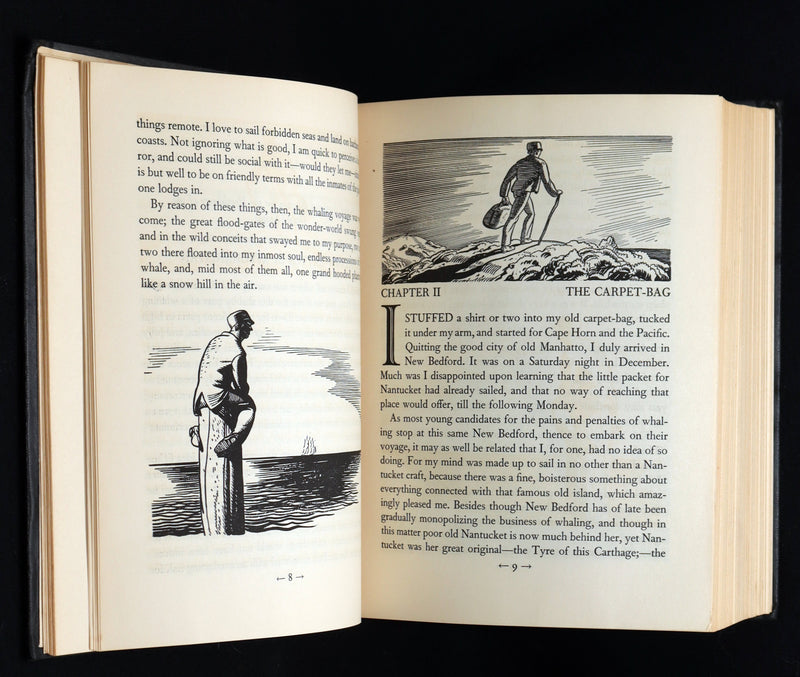 1930 Rare First Edition - Moby Dick by Melville illustrated by Rockwell Kent