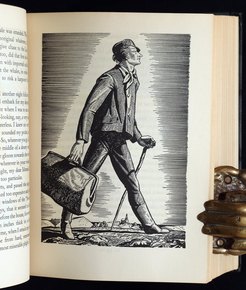 1930 Rare First Edition - Moby Dick by Melville illustrated by Rockwell Kent