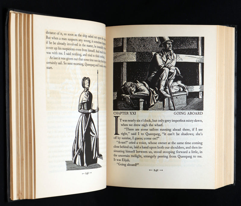 1930 Rare First Edition - Moby Dick by Melville illustrated by Rockwell Kent