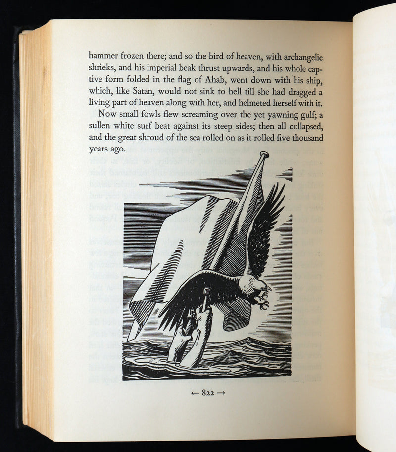 1930 Rare First Edition - Moby Dick by Melville illustrated by Rockwell Kent