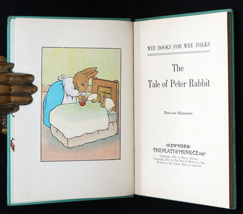 1935 First  Platt and Munk Edition - The Tale of Peter Rabbit