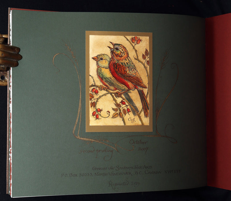 2019 Rare Signed Book - Affairs Of The Heart by Charles van Sandwyk