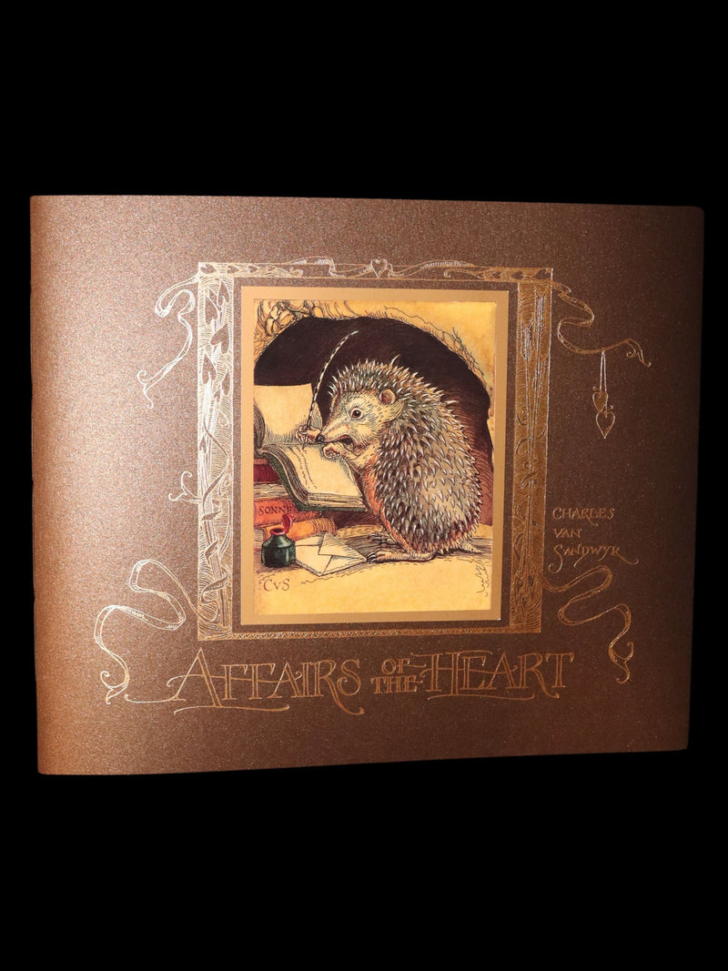 2019 Rare Signed Book - Affairs Of The Heart by Charles van Sandwyk