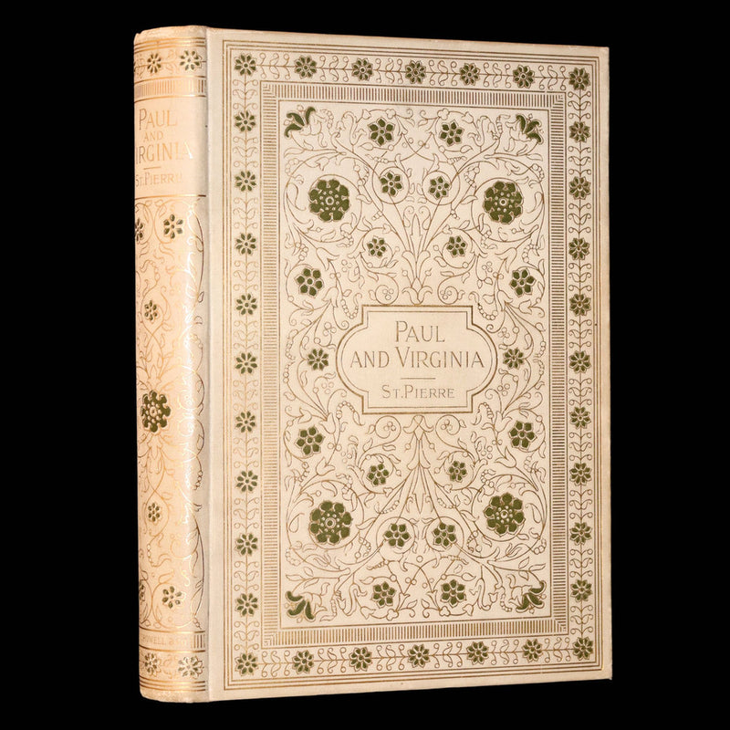1892 Near Fine Book - Paul and Virginia Illustrated by Maurice Leloir