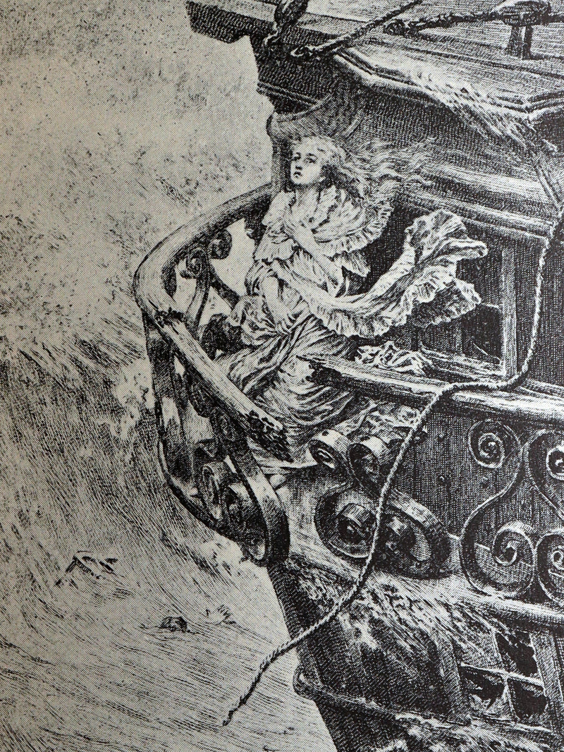 1892 Near Fine Book - Paul and Virginia Illustrated by Maurice Leloir