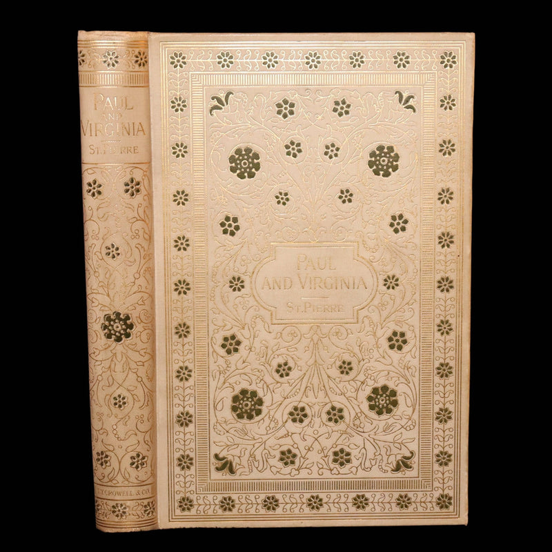 1892 Near Fine Book - Paul and Virginia Illustrated by Maurice Leloir