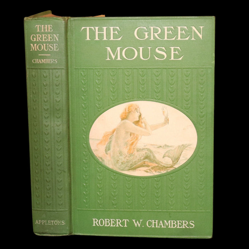 1910 Scarce 1stED -The Green Mouse by R. W. Chambers Illustrated by E. Frederick