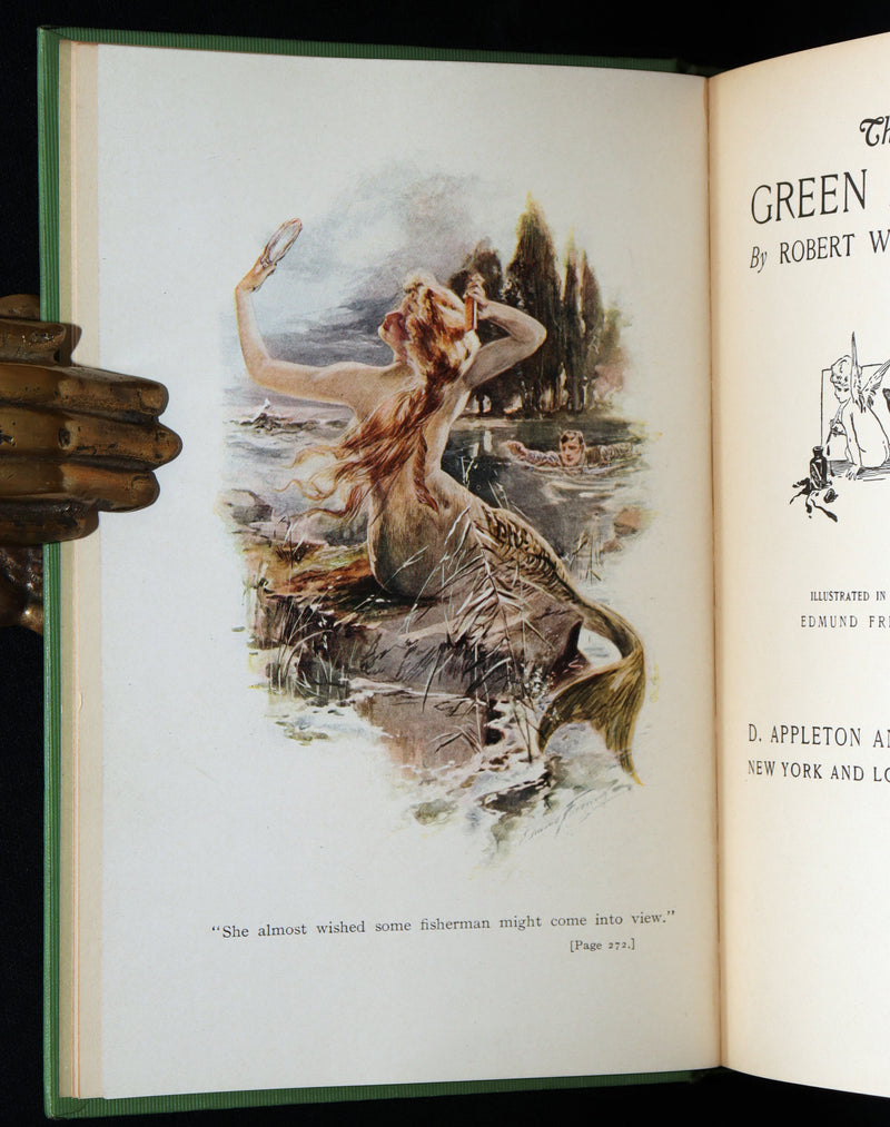 1910 Scarce 1stED -The Green Mouse by R. W. Chambers Illustrated by E. Frederick
