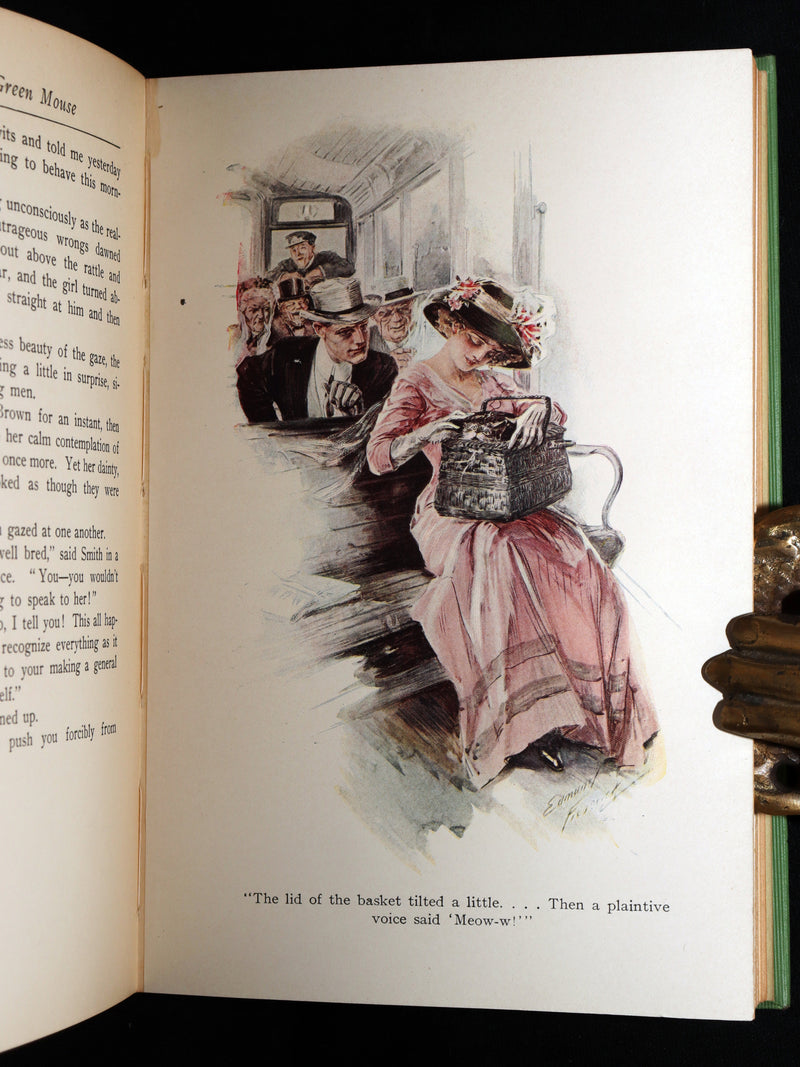 1910 Scarce 1stED -The Green Mouse by R. W. Chambers Illustrated by E. Frederick
