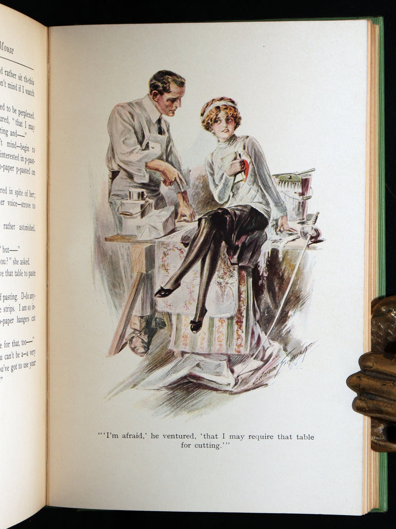 1910 Scarce 1stED -The Green Mouse by R. W. Chambers Illustrated by E. Frederick