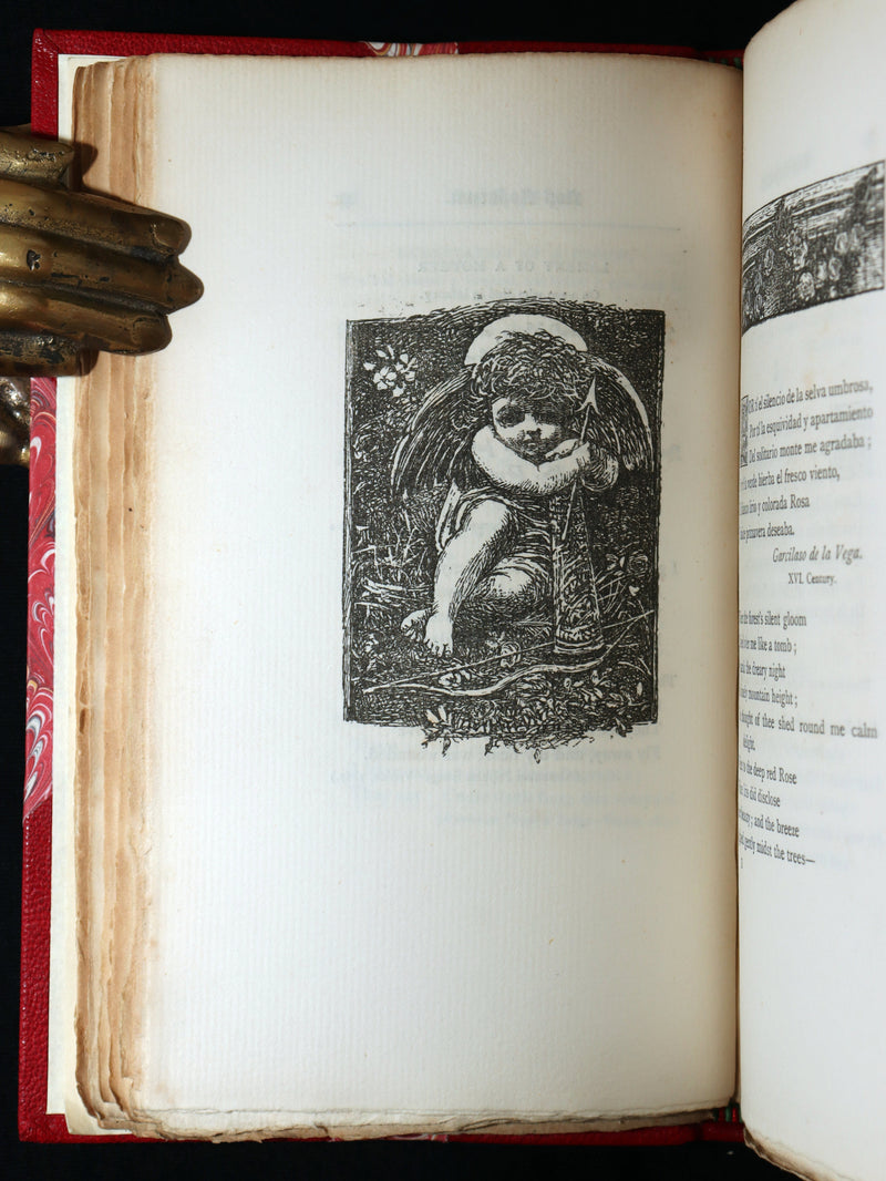 1885 First Edition - The Poetic of the Rose, Ros Rosarum by E.V.B.