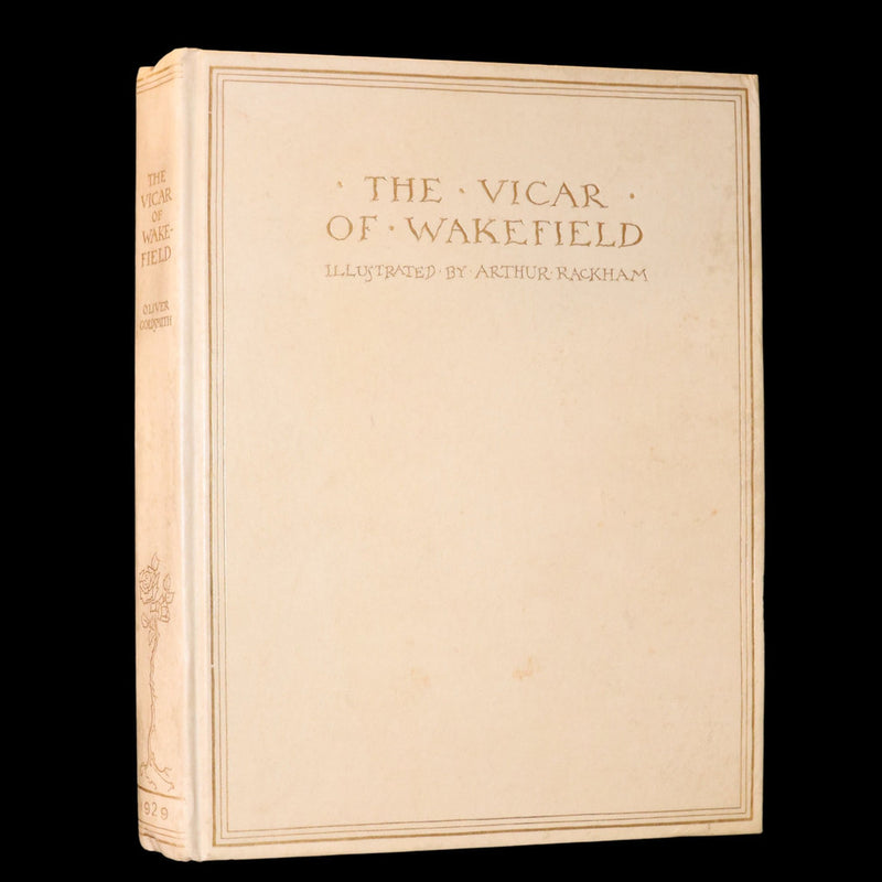 1929 Rare Signed Edition #458 - The Vicar of Wakefield Illustrated by Rackham