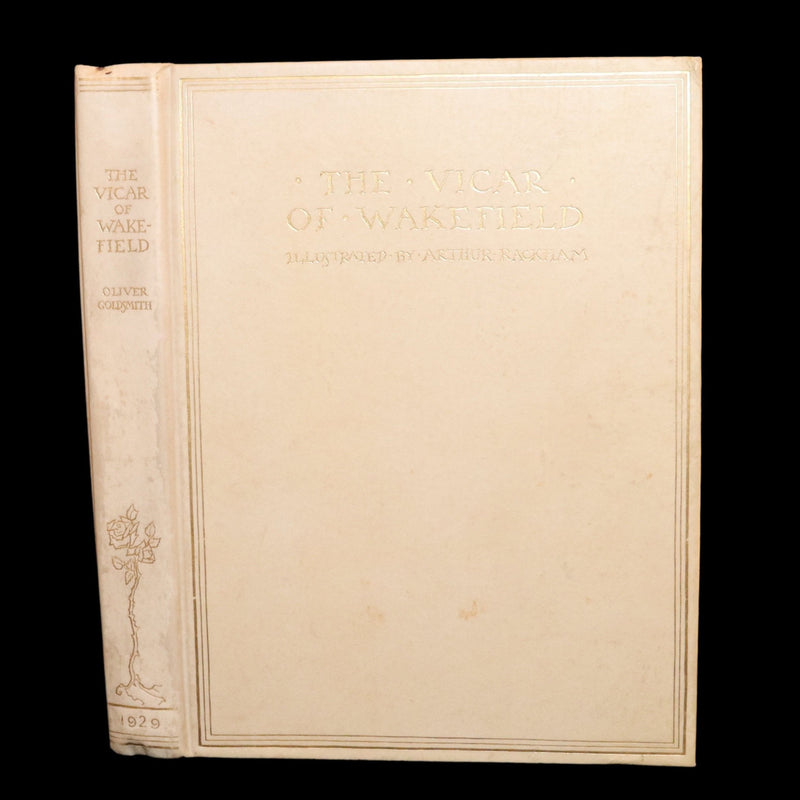 1929 Rare Signed Edition #458 - The Vicar of Wakefield Illustrated by Rackham