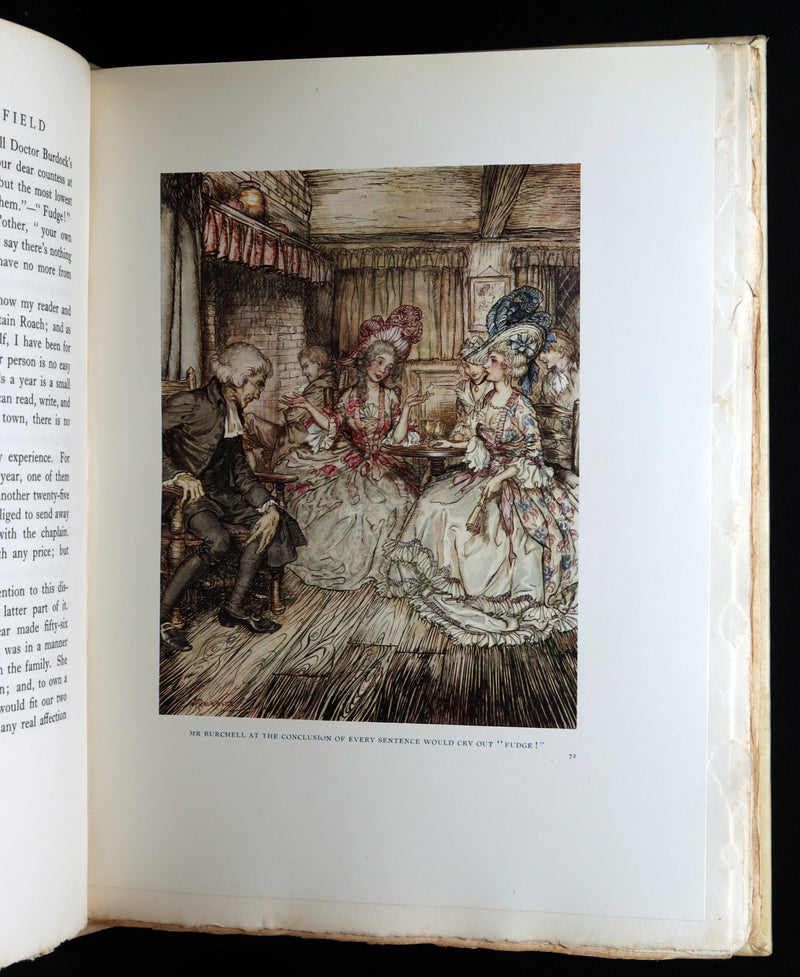1929 Rare Signed Edition #458 - The Vicar of Wakefield Illustrated by Rackham