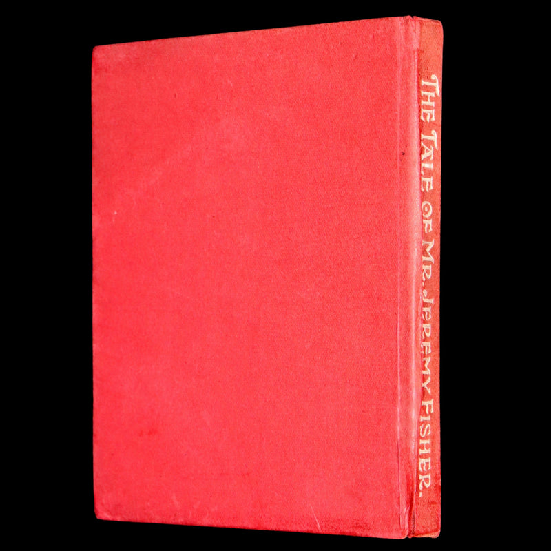 1910 Rare Book - The Tale of Mr. Jeremy Fisher by Beatrix Potter