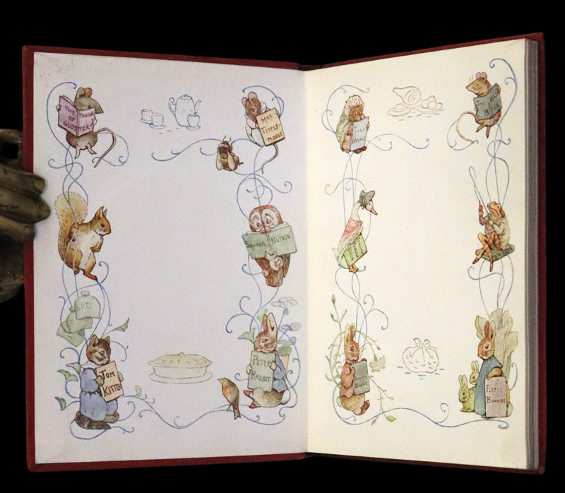 1910 Rare Book - The Tale of Mr. Jeremy Fisher by Beatrix Potter