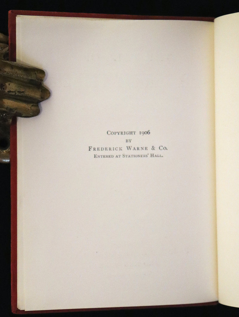 1910 Rare Book - The Tale of Mr. Jeremy Fisher by Beatrix Potter