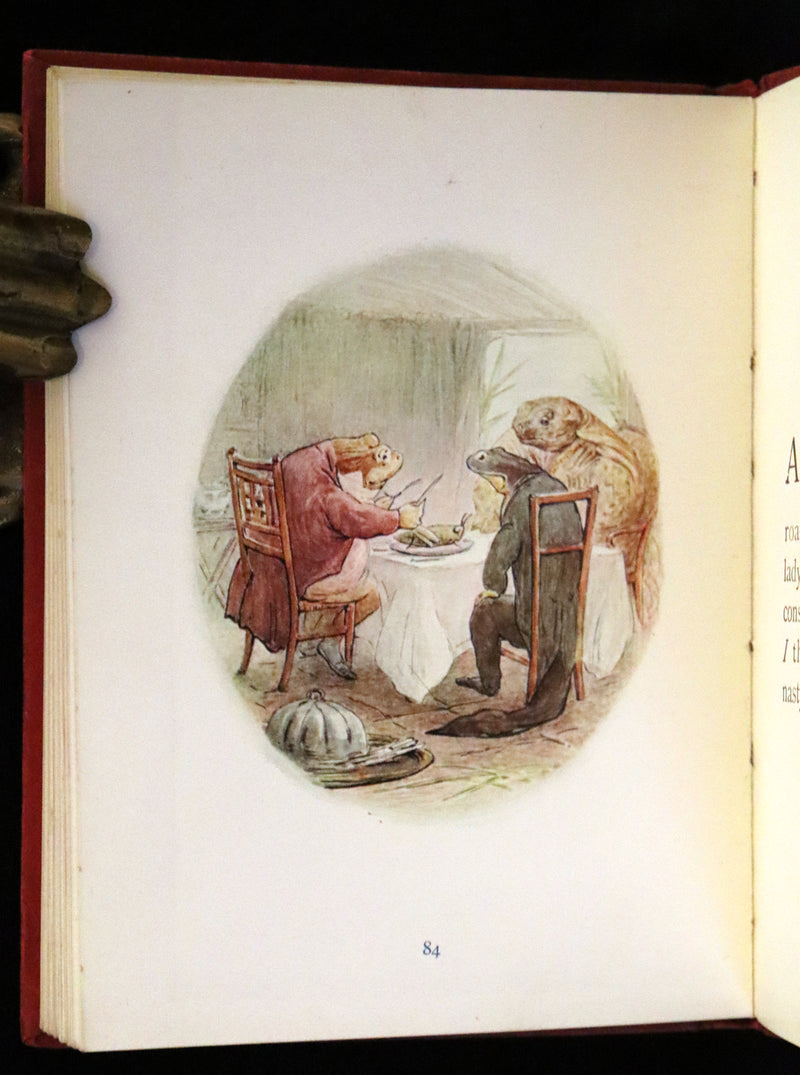 1910 Rare Book - The Tale of Mr. Jeremy Fisher by Beatrix Potter