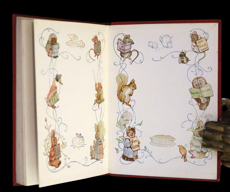 1910 Rare Book - The Tale of Mr. Jeremy Fisher by Beatrix Potter