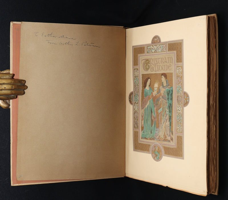1920 Rare - Tristan and Iseult - Tristram and Isoude Illustrated by Evelyn Paul