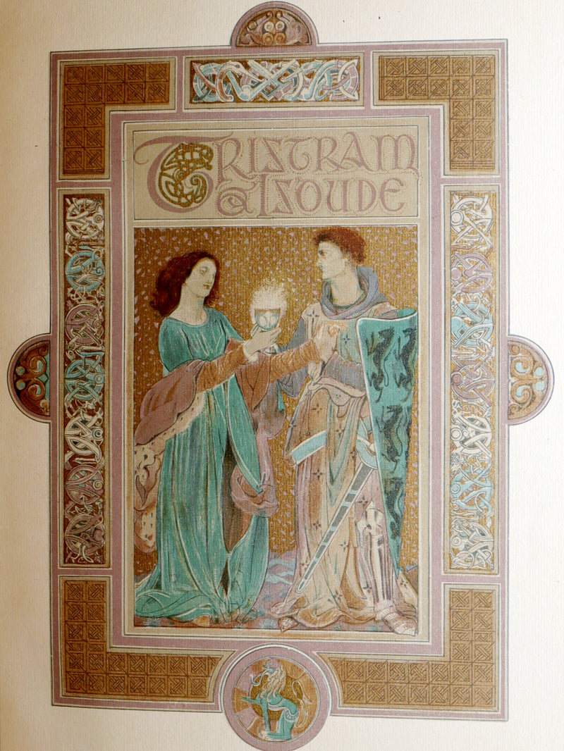 1920 Rare - Tristan and Iseult - Tristram and Isoude Illustrated by Evelyn Paul