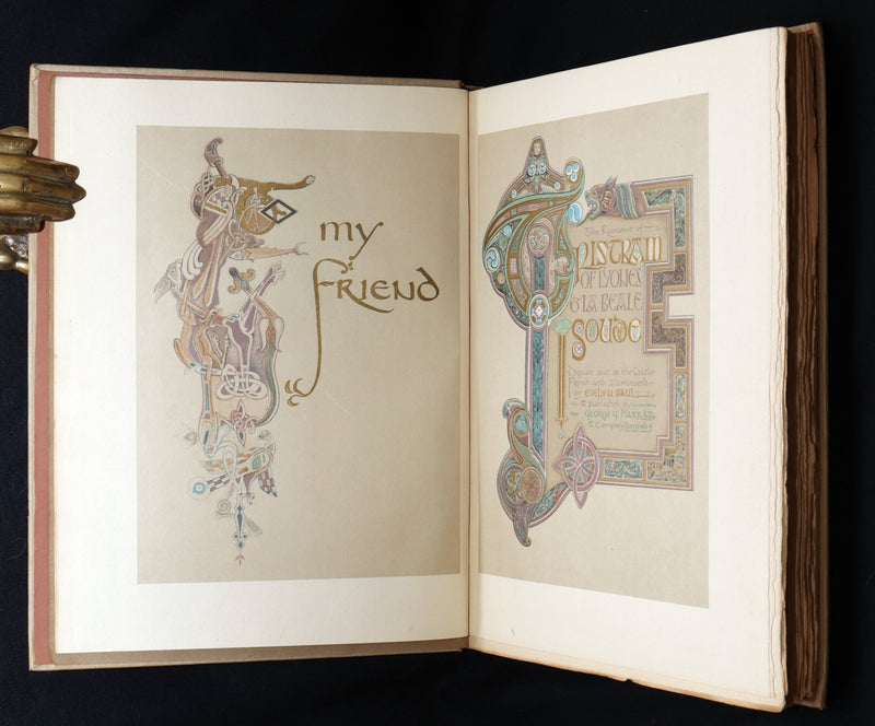 1920 Rare - Tristan and Iseult - Tristram and Isoude Illustrated by Evelyn Paul