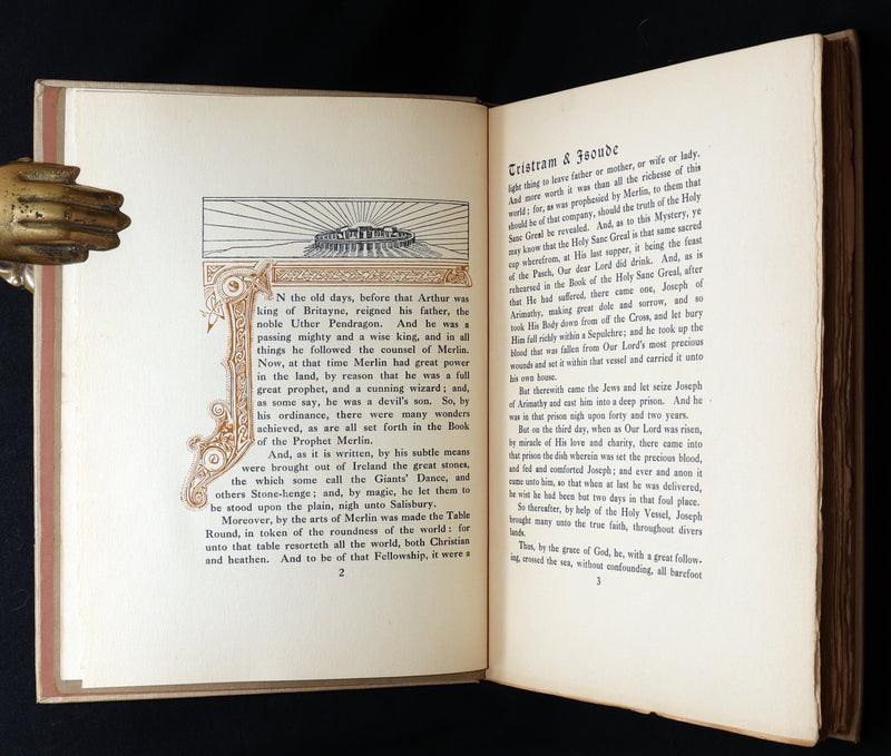 1920 Rare - Tristan and Iseult - Tristram and Isoude Illustrated by Evelyn Paul