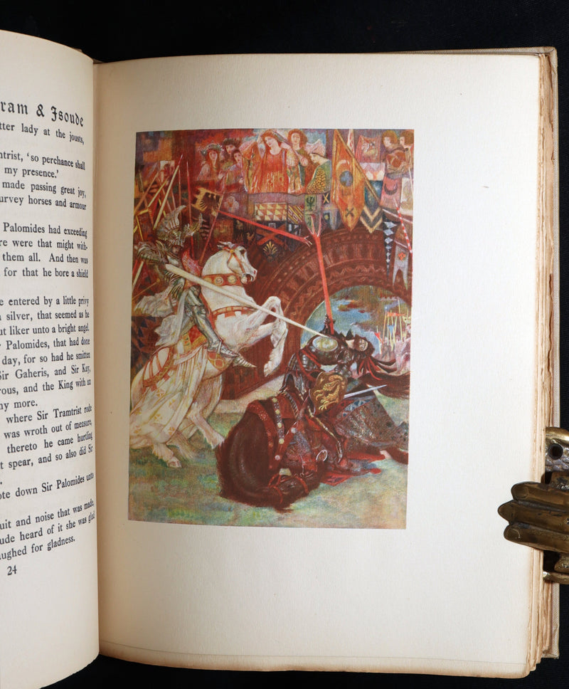 1920 Rare - Tristan and Iseult - Tristram and Isoude Illustrated by Evelyn Paul