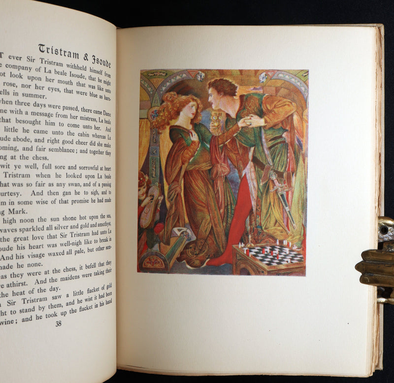 1920 Rare - Tristan and Iseult - Tristram and Isoude Illustrated by Evelyn Paul