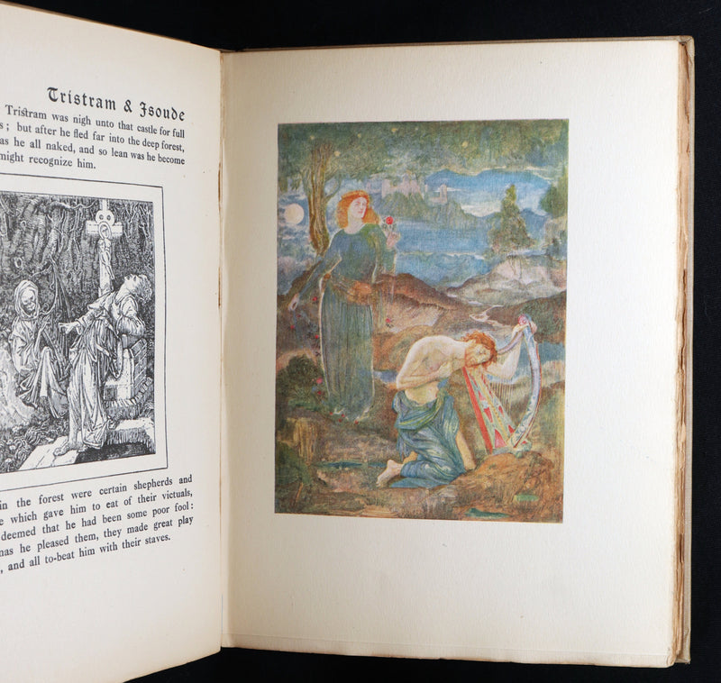 1920 Rare - Tristan and Iseult - Tristram and Isoude Illustrated by Evelyn Paul