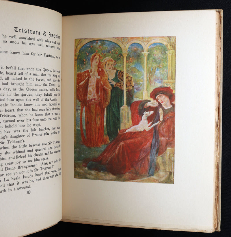 1920 Rare - Tristan and Iseult - Tristram and Isoude Illustrated by Evelyn Paul