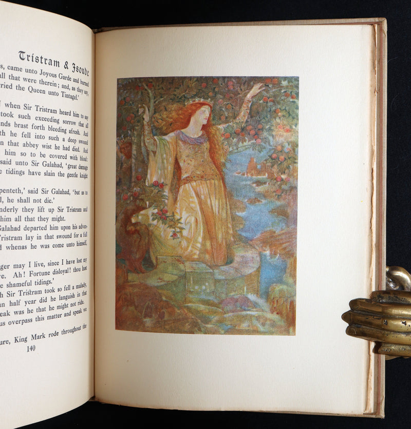 1920 Rare - Tristan and Iseult - Tristram and Isoude Illustrated by Evelyn Paul