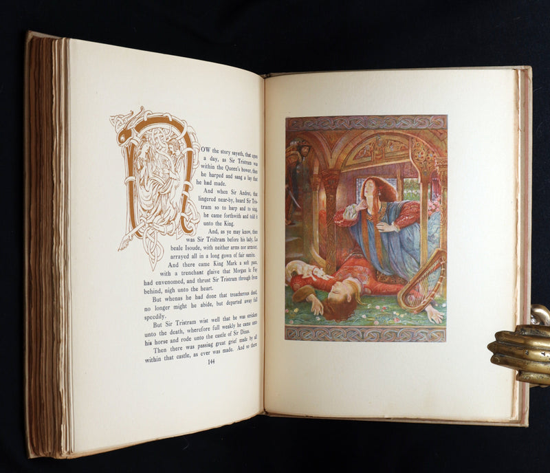 1920 Rare - Tristan and Iseult - Tristram and Isoude Illustrated by Evelyn Paul