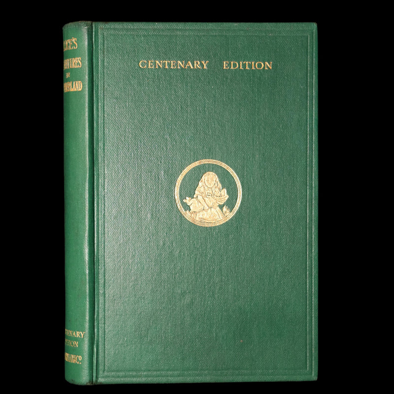 1932 Rare Centenary Edition with Dust jacket - Alice's Adventures in Wonderland