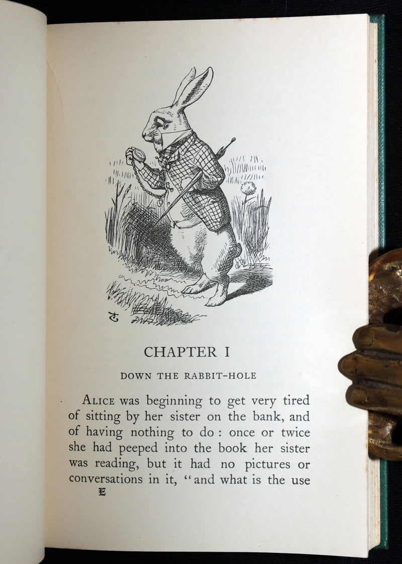 1932 Rare Centenary Edition with Dust jacket - Alice's Adventures in Wonderland