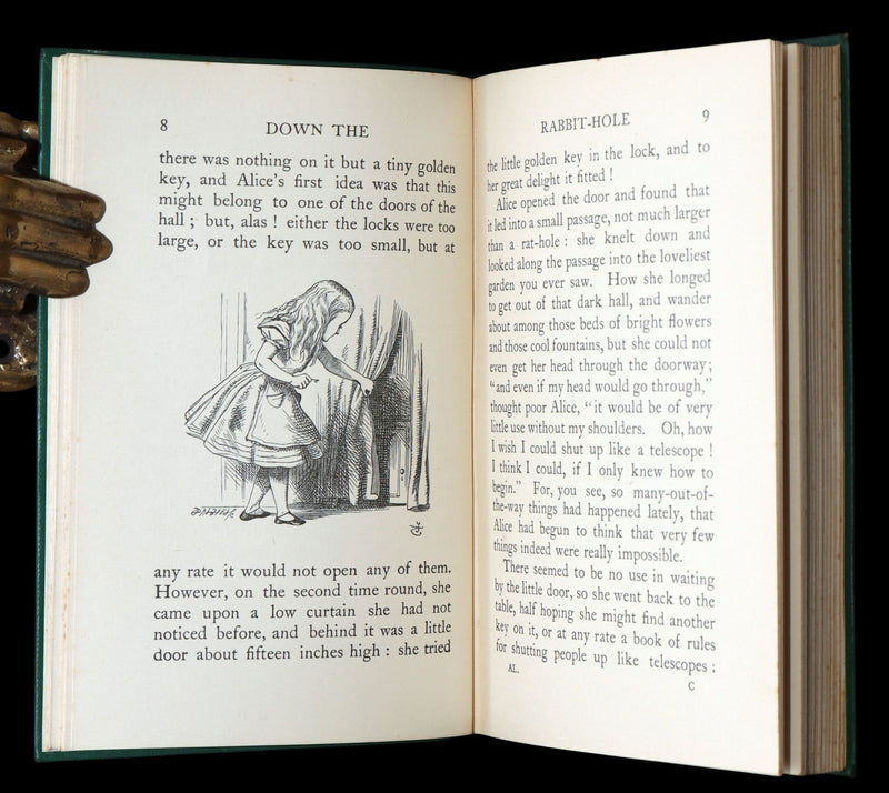 1932 Rare Centenary Edition with Dust jacket - Alice's Adventures in Wonderland