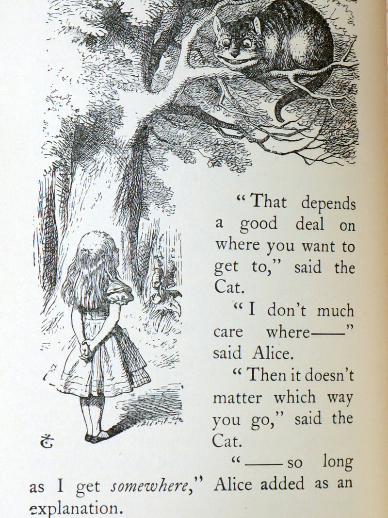 1932 Rare Centenary Edition with Dust jacket - Alice's Adventures in Wonderland