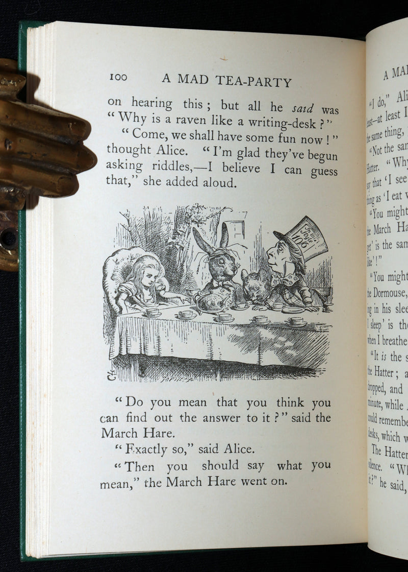 1932 Rare Centenary Edition with Dust jacket - Alice's Adventures in Wonderland