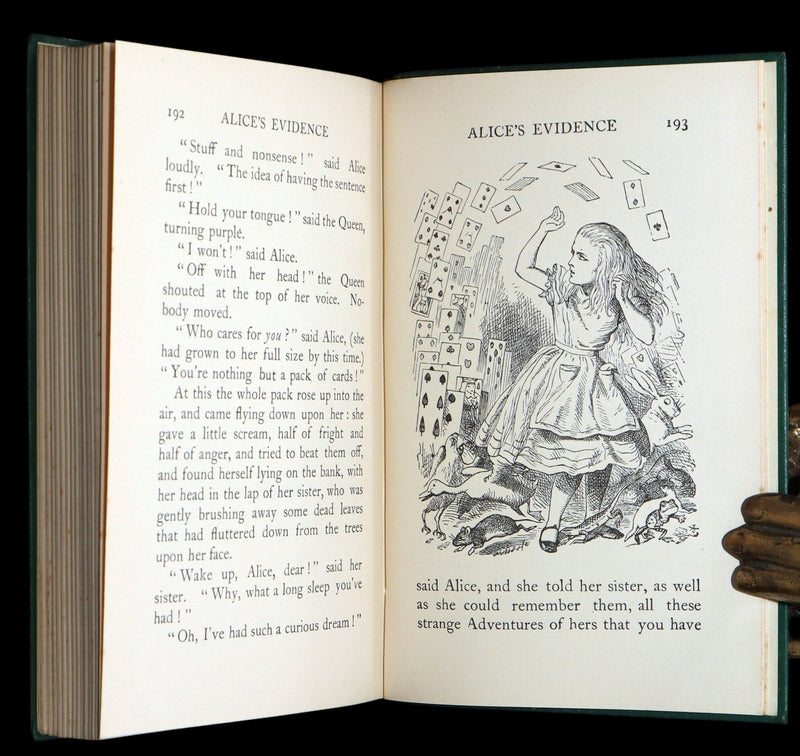 1932 Rare Centenary Edition with Dust jacket - Alice's Adventures in Wonderland