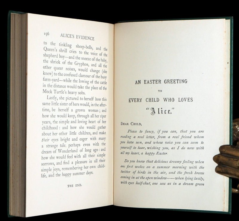 1932 Rare Centenary Edition with Dust jacket - Alice's Adventures in Wonderland